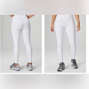 Worn twice white High-Waisted Legging (lined so it’s not see-through)